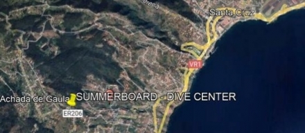 LOCATION - SummerBoard Dive Center Madeira Island